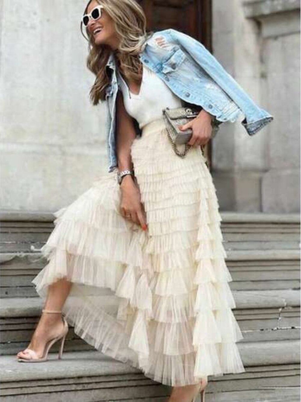 New Arrival French Style Long Skirt For Women, Autumn, European And American Ele